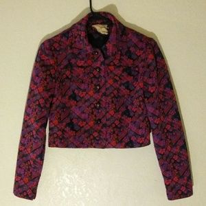 Vintage 70's Leslie Fay Knits Bolero Jacket